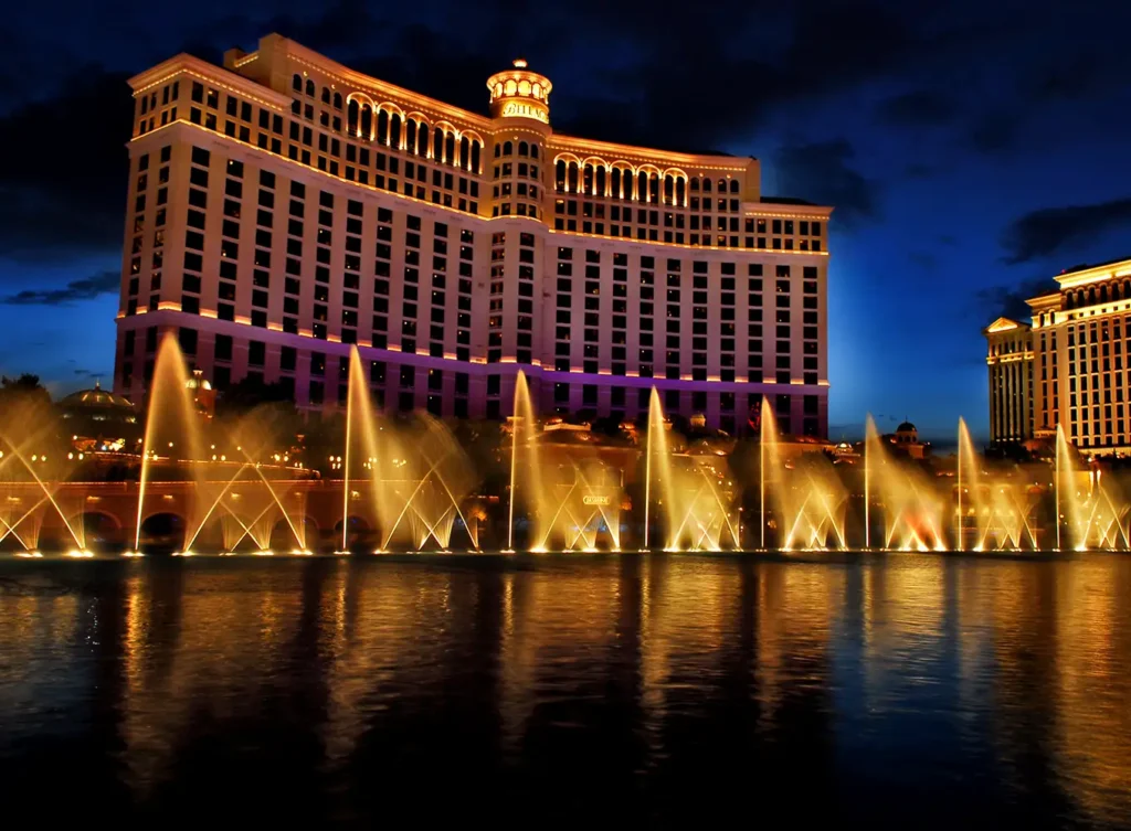 Fountains at Bellagio in Las Vegas NV