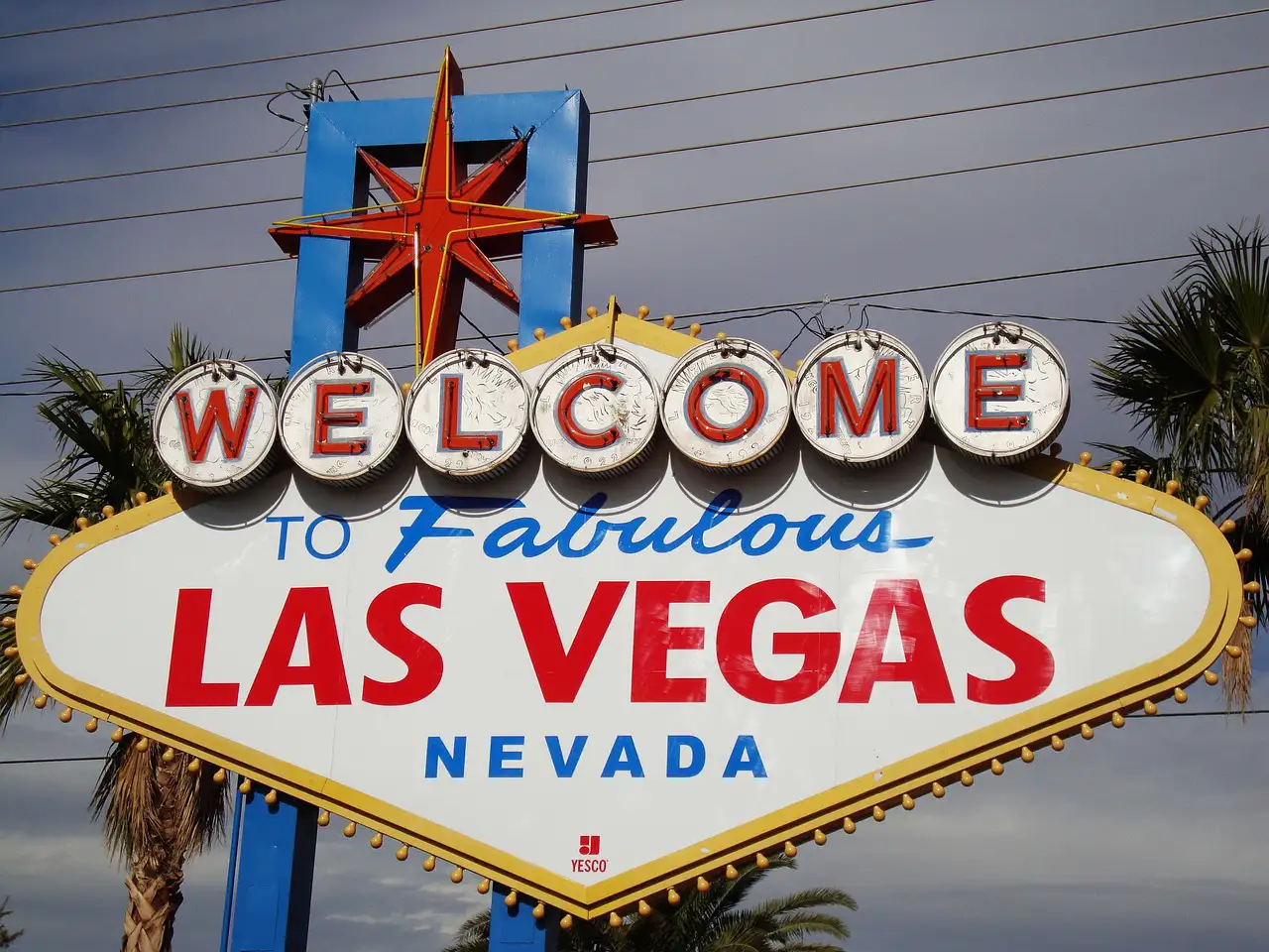 welcome sign for Las Vegas Nevada